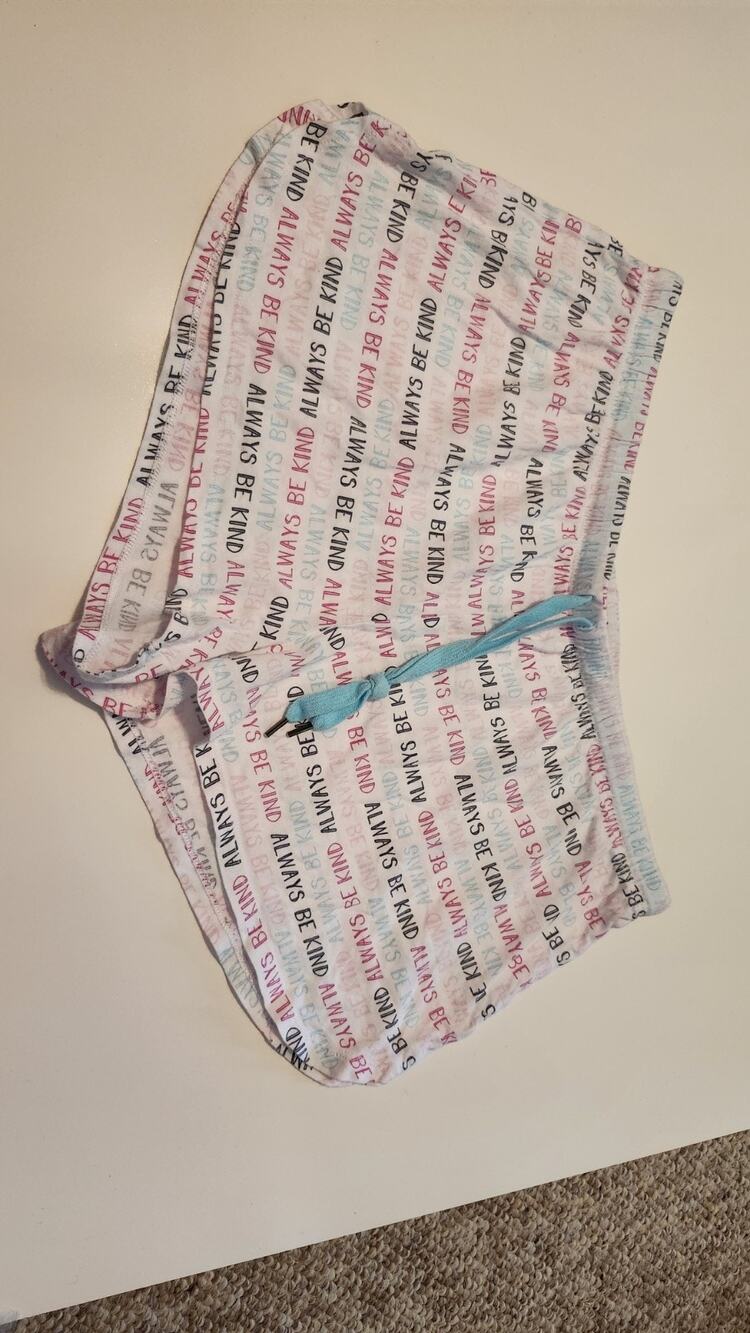 Secret Treasures Women's "Always Be Kind" Lounge Pajama Shorts Large 12-14 #453